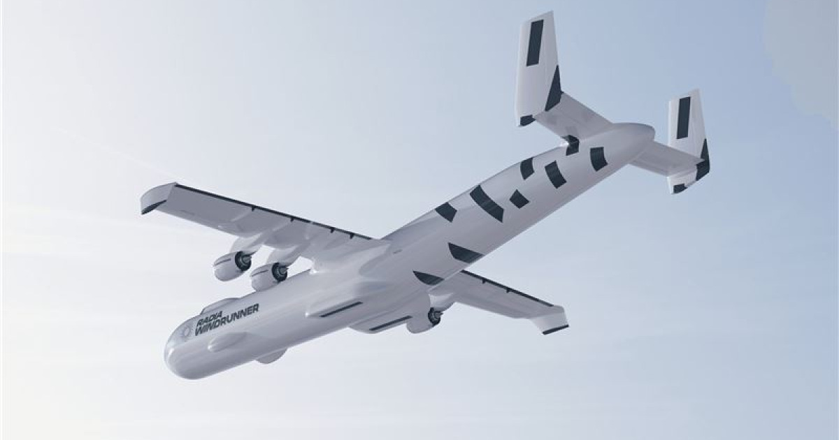 美新創公司Radia 開發「風行者」運輸機：全球最大貨艙，2030 年