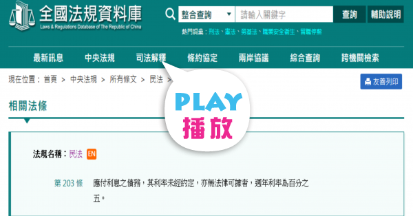 民法第203條 Lekovi