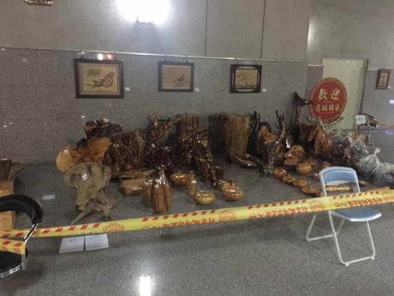 山老鼠+盜伐3塊總重近2百公斤台灣檜木+近二噸台灣檜木，除形