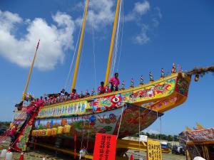 竹北燒王船/竹北大眉帝君宮關帝聖君/竹北大眉南天府帝君宮王船