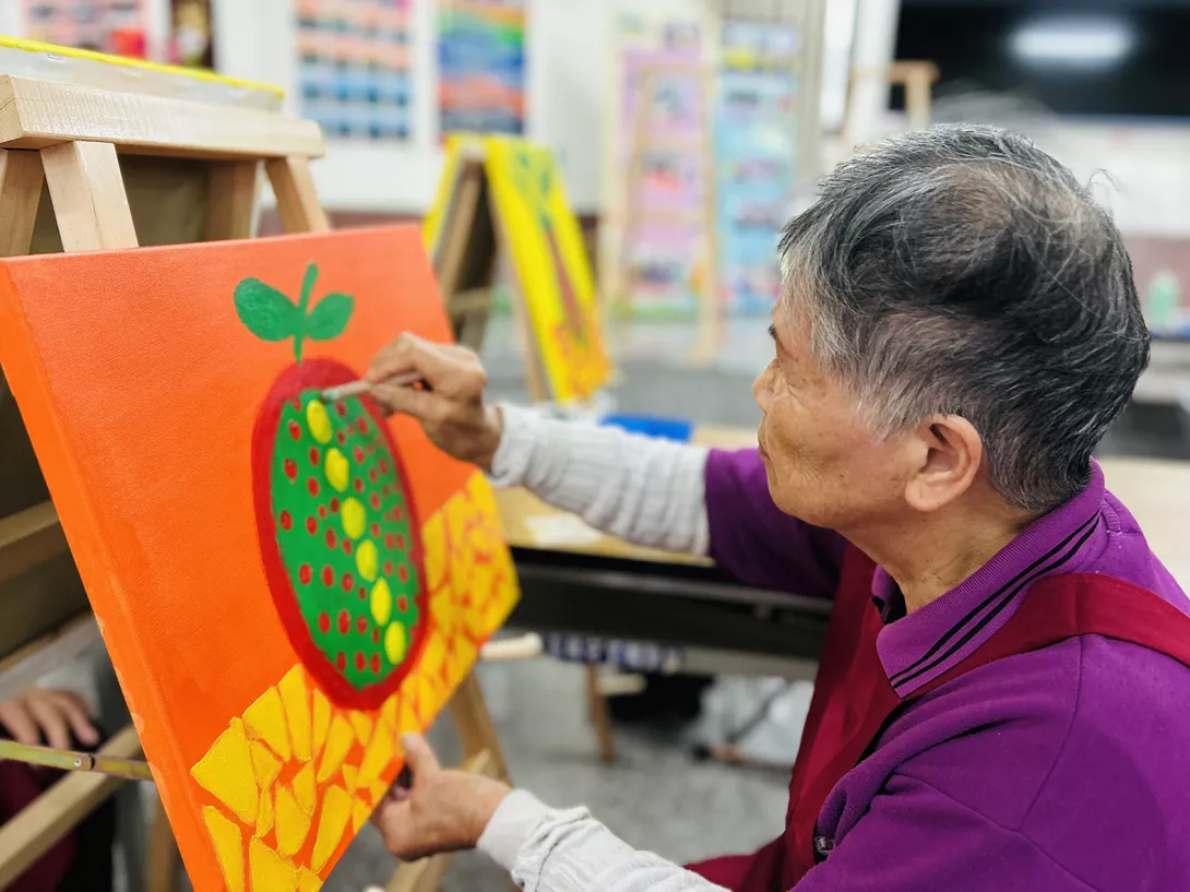 員林村社區草間流藝術7