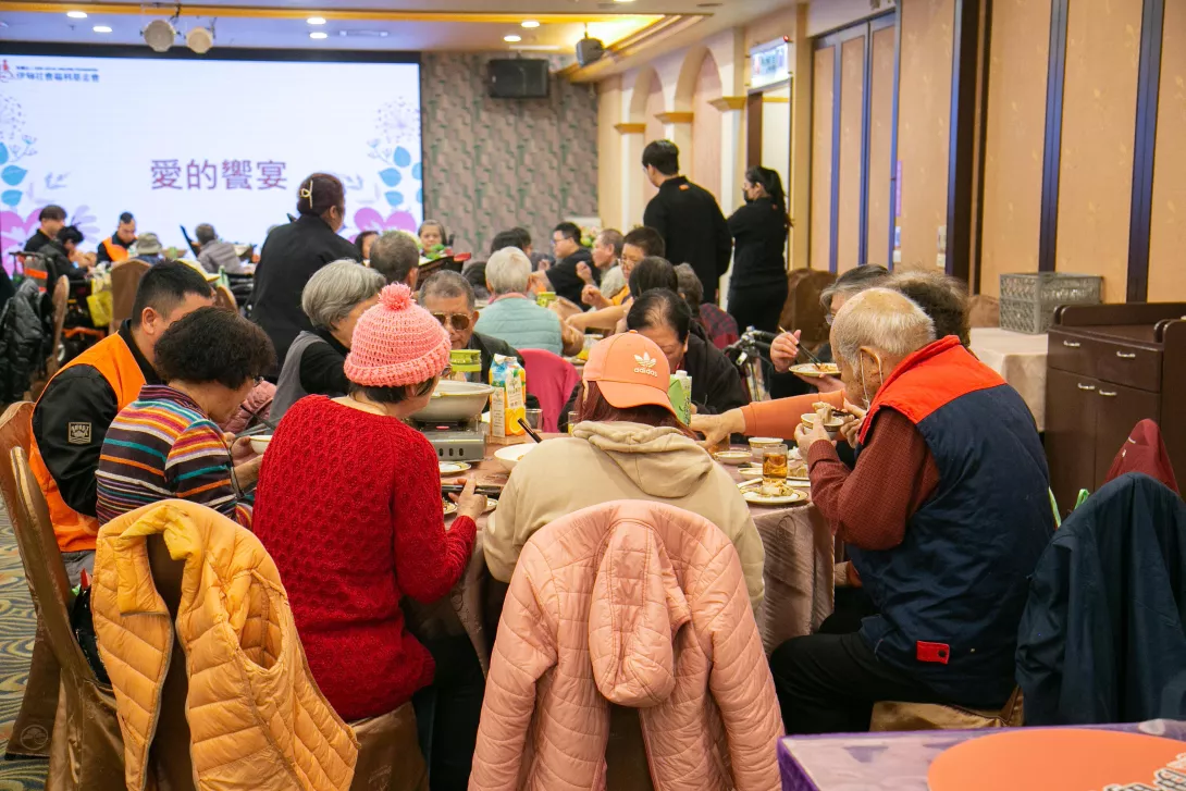 4.伊甸期待藉由愛圍爐活動,讓大家感受年節的歡樂氛圍,迎接嶄新的一年