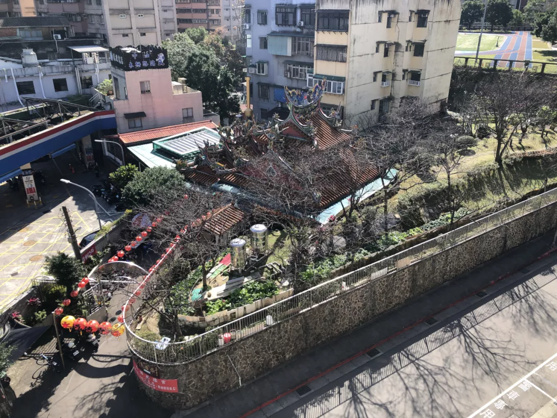 鳥瞰木柵福德宮