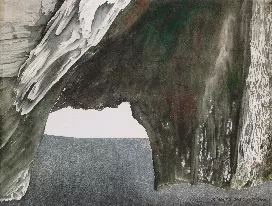 巫素貞遮陰水墨66X86
