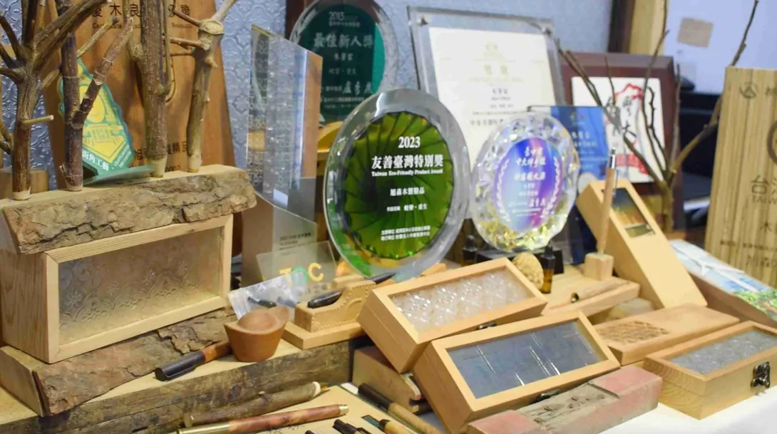 一進店內就能看見的展示。 ( 攝影/ 莊詠捷 )