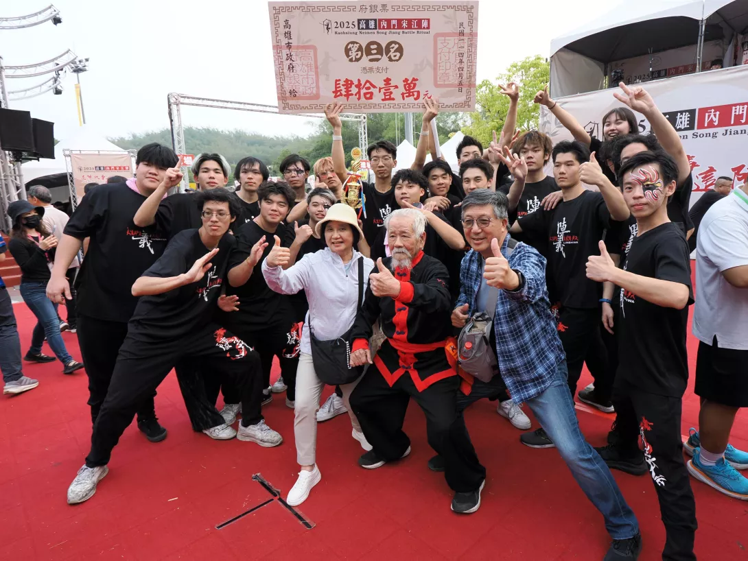 龍華創意宋江陣結合武術、戲曲與傳藝 勇奪全國大賽第三名-4