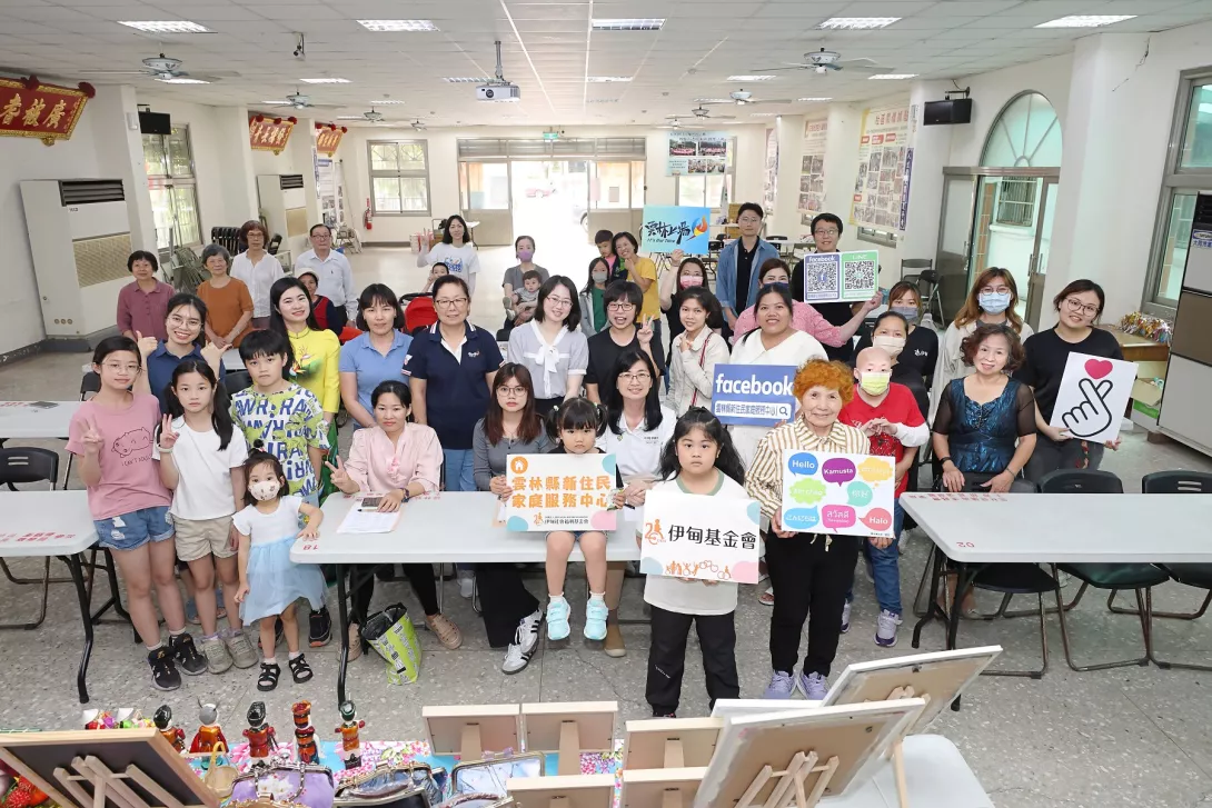 1.伊甸透過健康飲食講座,協助新住民朋友建立正確的飲食觀念