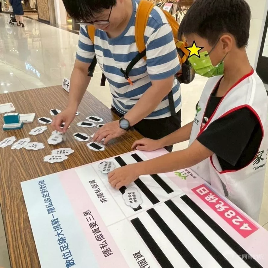 數位足跡大挑戰-隱私設定對對碰