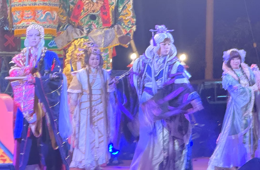 苗栗苑裡文化觀光盛事「天后派對&天后駕稻」在苑裡愛情果園熱鬧登場。圖/苑裡鎮農會