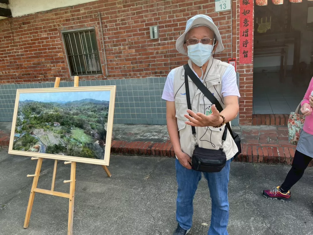 內南社區龔文雄理事長介紹農村文化