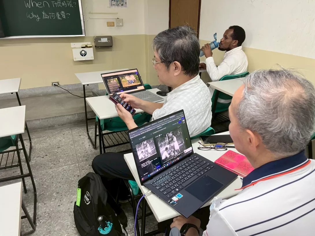 樂齡學生對於AI工具也可輕易上手