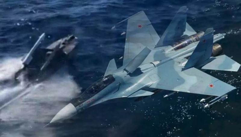 1 艘裝備 R-73 空對空飛彈的烏克蘭無人水面艦艇,在距新羅西斯克以西約 50 公里處擊落 1 架俄羅斯 Su-30 戰鬥機