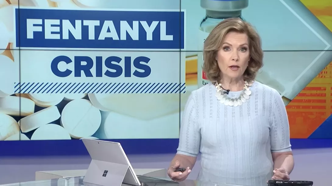 High school student in Indiana nearly dies after using THC vape laced with fentanyl(芬太尼)。擷取自:KENS 5 NEWS。