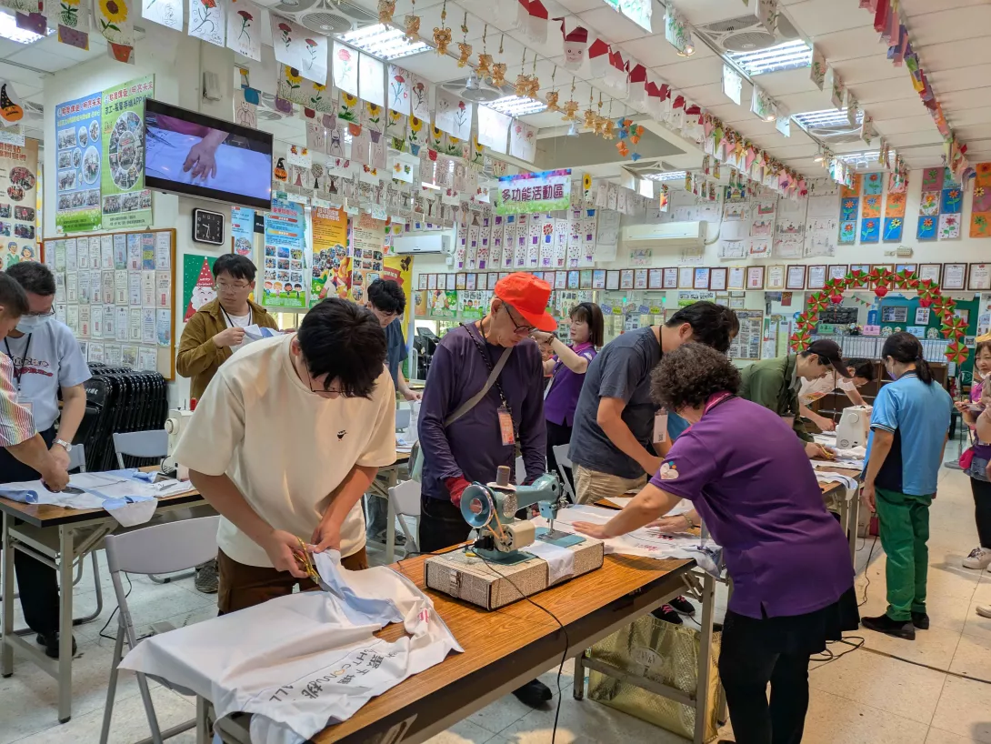 舊物重生展現志工多元價值 性別不再是限制