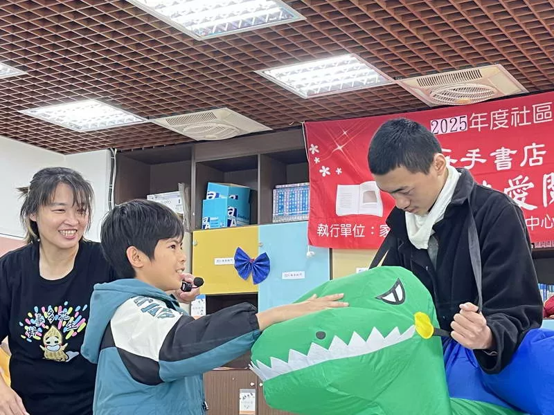 杉林彩虹屋小勇士才藝營透過戲劇呈現繪本的故事