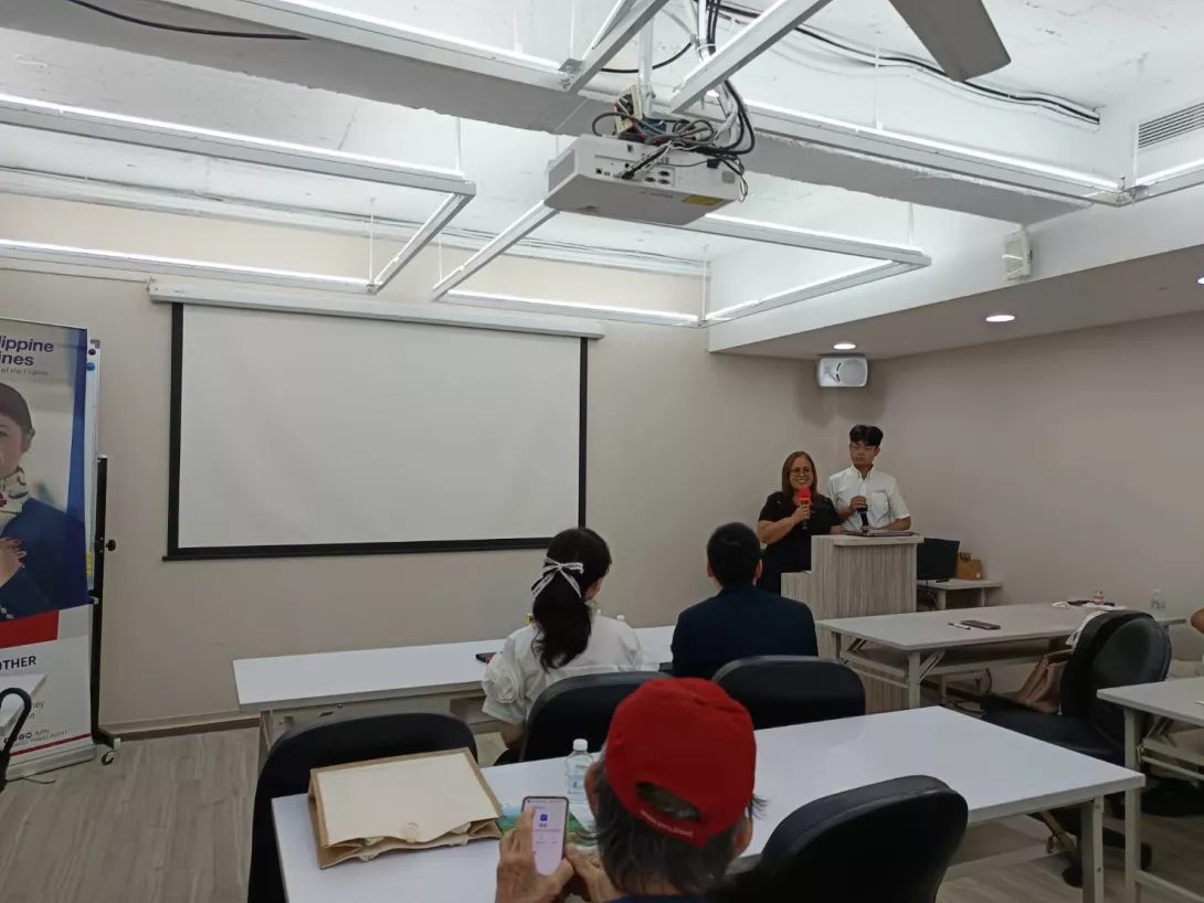 菲律賓觀光部台灣分處行政經理露易莎(Luisa Aquino Llave)