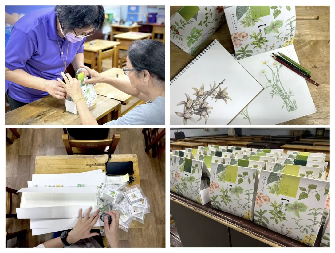 用手作的質感與溫度,增添生活色彩,也融入田園城市、社區園圃公共議題。