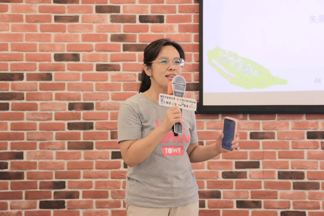 2.失親兒基金會-顧美德執行長3