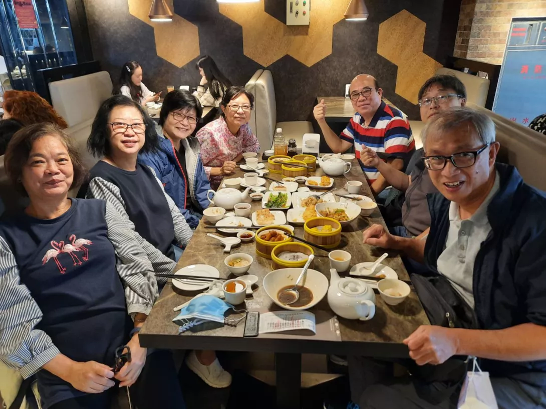 香港朋友共聚一堂