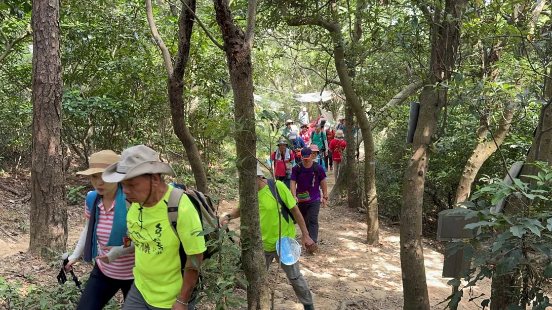 適合健行強身之郊山 福人步道