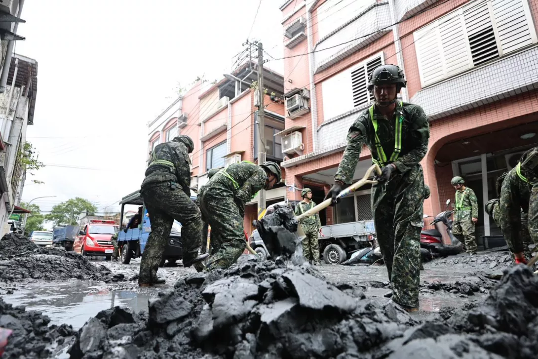 國軍投入光復鄉救災情形20250924軍聞社