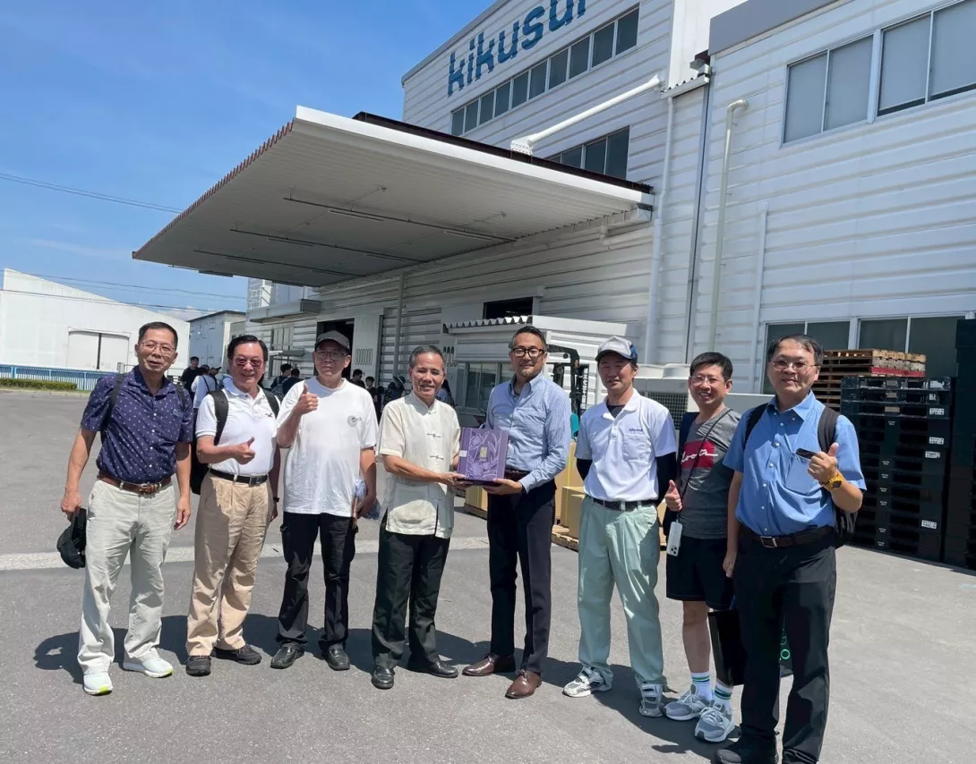 圖二:深化臺日建築安全對話,公安學會帶領產學專家赴日學習防災經驗。