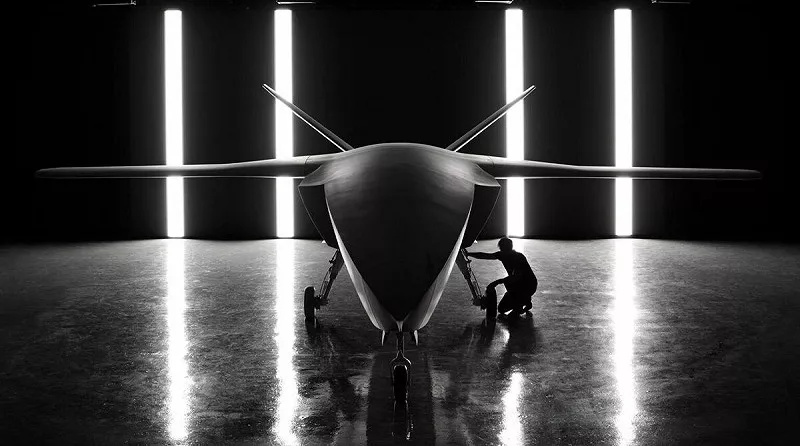 德國人工智慧公司公開概念型UCAV「CA-1 Europa」( 圖片取自 Helsing官方)