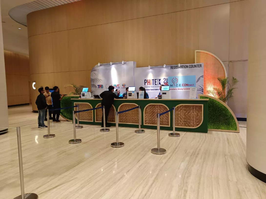 Phitex 報到櫃檯