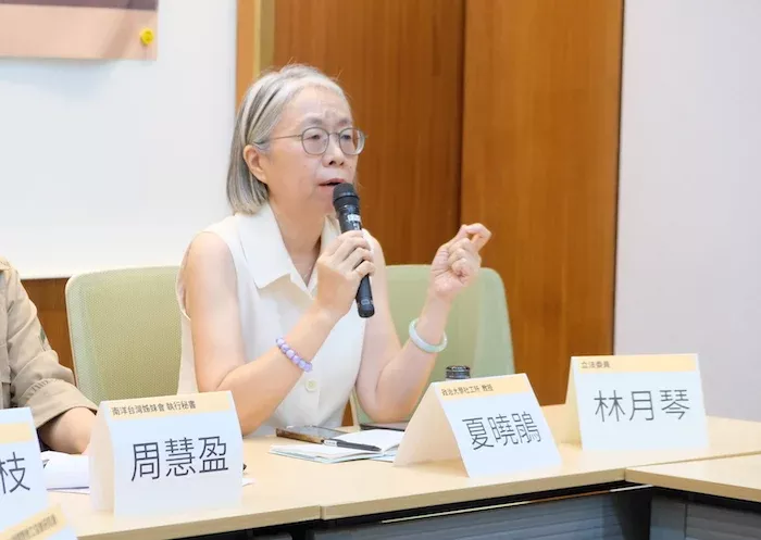 南洋姊妹會創會成員、政大社工所教授夏曉鵑。攝/曾玉婷