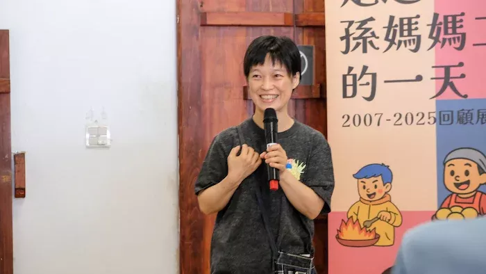 孫媽媽工作坊主任葉千嫆。攝/曾玉婷