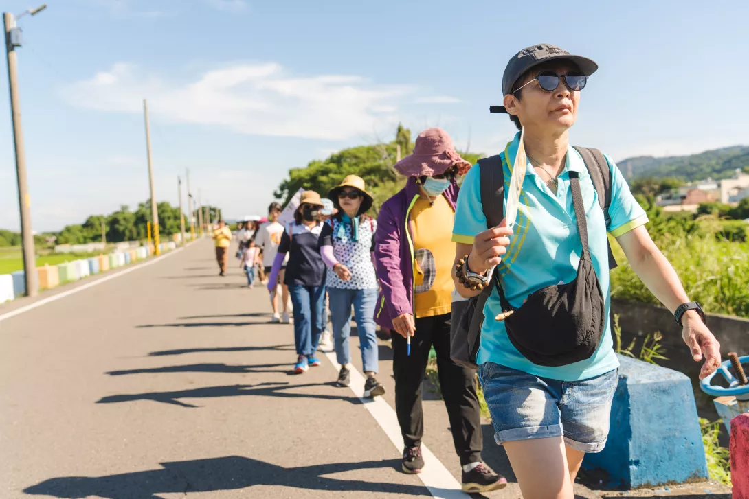 1.女路活動,帶領鄉親走進社區