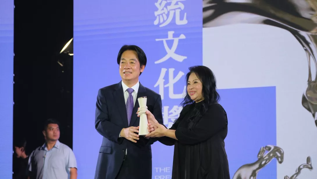 關愛之家創辦人楊婕妤獲頒總統文化獎人道援助項目獎